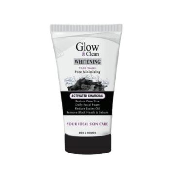 Glow & Clean Whitening Activated Charcoal Face Wash In Pakistan